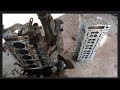 sprinter cylinder head removal and installation ,удаление и установка головки цилиндров спринтер