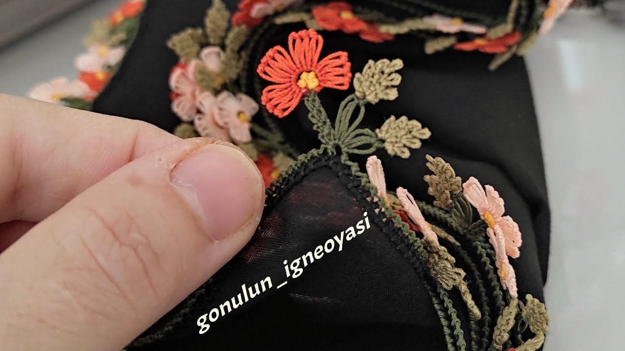 46. Model  / Tasarım Model /I nstagram da VİRAL olan Harika İğneoyasi / Needle Lace Knıtting