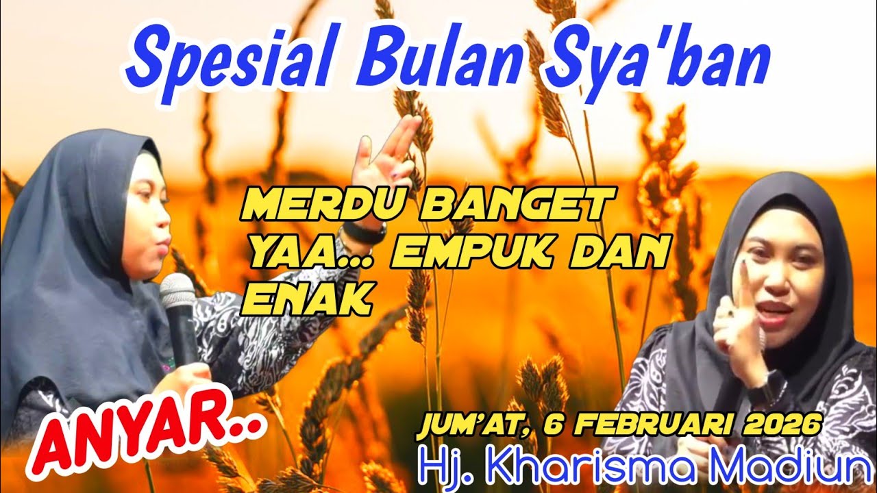PENGAJIAN HJ. KHARISMA YOGI NOVIANA MADIUN TERBARU 6 FEBRUARI 2026