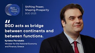 Bgd 2025 Kyriakos Pierrakakis, Minister For The National Economy And Finance, Greece,