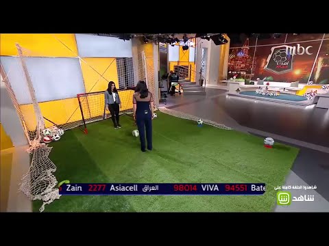 جيني إسبر تتحدي أميرة سمير في ركلات الترجيح