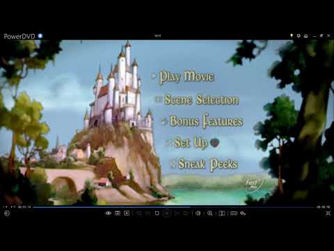 Snow White And The Seven Dwarfs:Diamond Edition 2009 DVD Menu Walkthrough