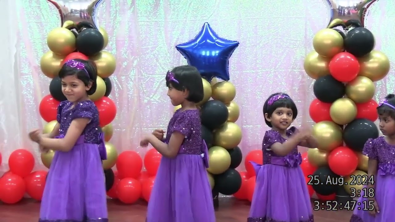 Sunday School and Youth Anniversary - 2024 - Small Kids Team Choreography