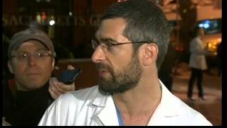 Boston marathon blasts 'knocked me to the ground'