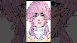 Ren from 14 days with you game (Art by me) #visualnovel #14dwy #ren #viral