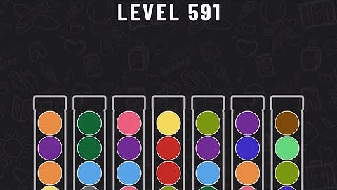 Ball Sort Puzzle Level 591 #ballsortpuzzle #ballsortpuzzlegameplay #puzzlegame #mobilegames