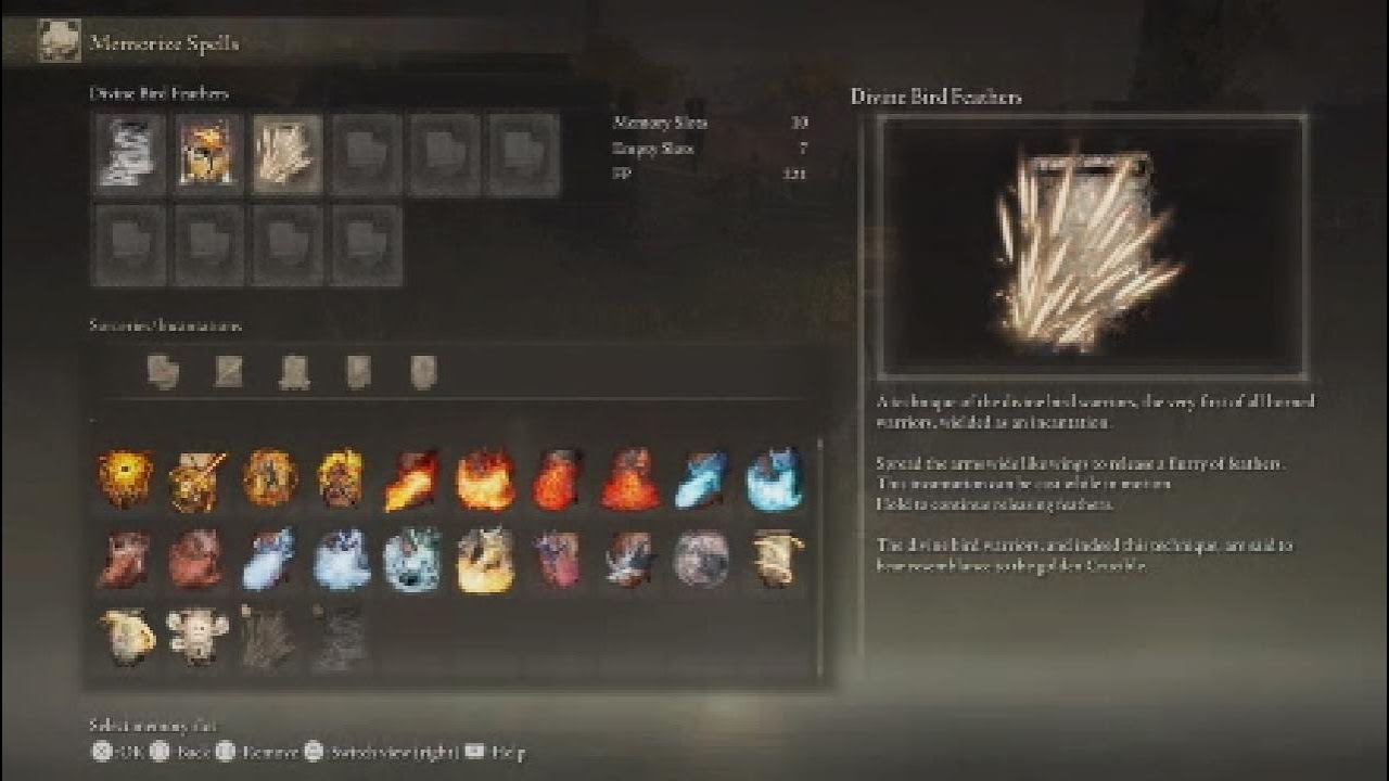 Divine Bird Feathers - New Incantation - Elden Ring Shadow of the Erdtree