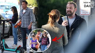 Ben Affleck reunites with ex-wife Jennifer Garner amid Jennifer Lopez's marital troubles