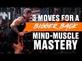 Mindmuscle drill for building a bigger back