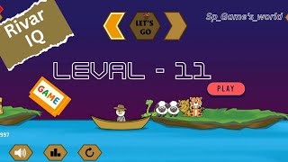 Rivar iq leval 11 solution 🧩 💯 #gaming #youtube 