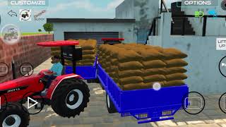 🚜 Tractor Backhoe Loader Simulator 🔥 | Mitti Ki Zabardast Loading 😱 | Indian Gameplay #games  screenshot 4