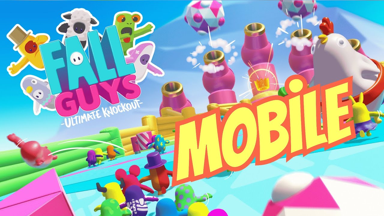 KARAR VERDİM BEN NOOOB UM!! Fall Guys Mobile (1.Bölüm) 