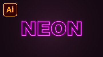How to Create a Neon Glow Text Effect in Adobe Illustrator