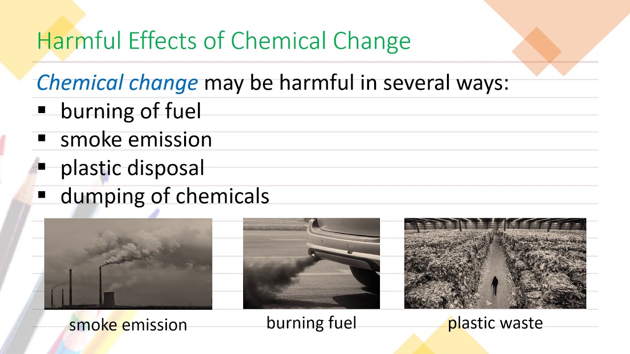 The Effect Of Chemical And Environmental Changes | www