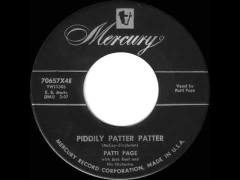 1955 HITS ARCHIVE Piddly Patter Patter   Patti Page