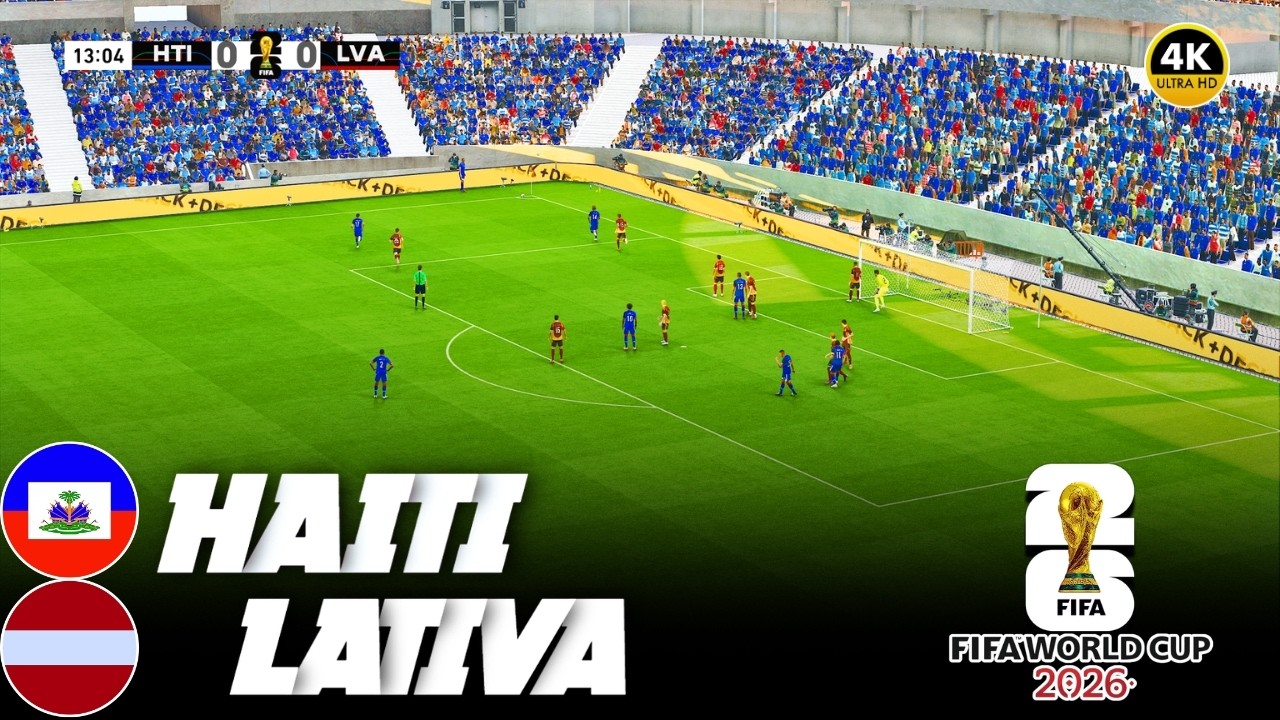 🔴Haiti vs Lativa | FIFA World Cup 2026 Group Stage Match | PES 2021 Gameplay #worldcup2026