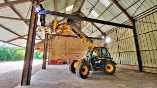 Je CONSTRUIS mon futur GARAGE ! (600m³ de structure)