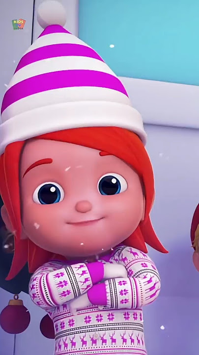 Jingle Bell Jingle Bells Song, जिंगल बेल #shorts #santaclaus #kidssongs #babysongs #hindicartoon