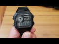 CASIO AE-1200WH-1AVEF Casio Royale Unboxing (only)