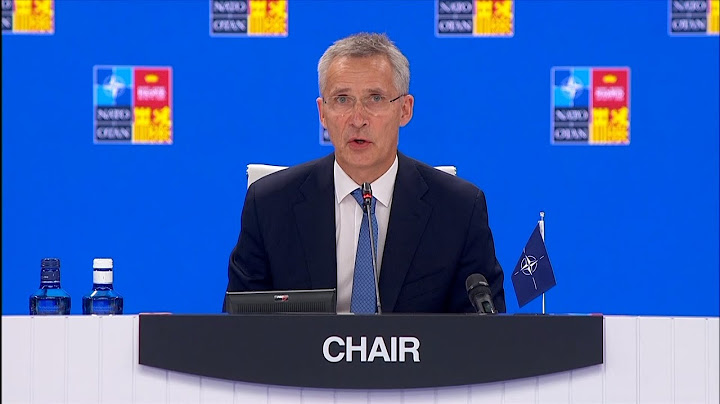 Stoltenberg continuará un año más como secretario general de la OTAN