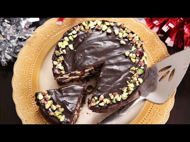 No Bake Biscuit Cake | Quick And Easy Recipe | Ruchi