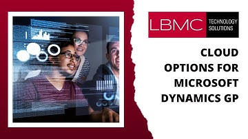 Cloud Options for Microsoft Dynamics GP
