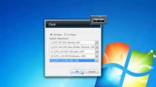 Clock Windows 7 Gadget