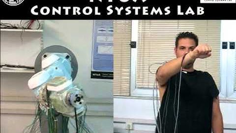 3D EMG-based control of a robot arm