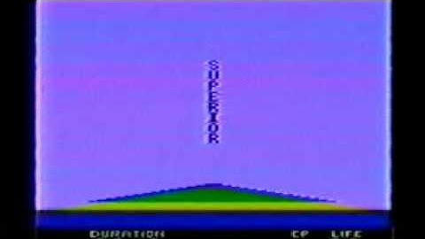 Atari VCS/2600 Survival Island (Starpath) trick glitch and ending