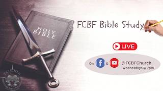 FCBF Bible Study 04/29/26: Understand the Teachings of Jesus