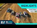 World RX Qualifying : World RX of Sweden : Rallycross Highlights from Höljes