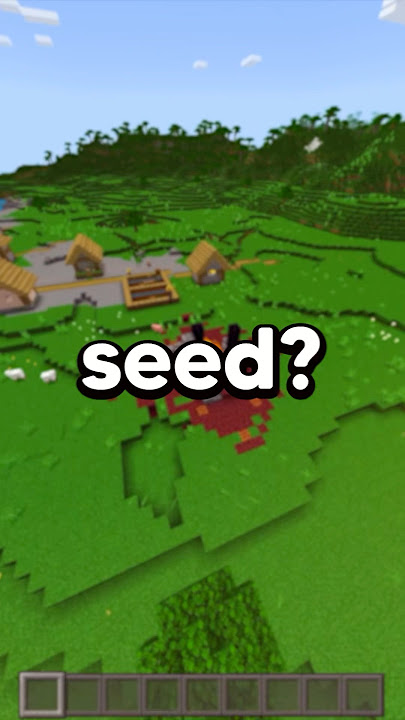 BEST BEDROCK 1.21 SEED! #shorts
