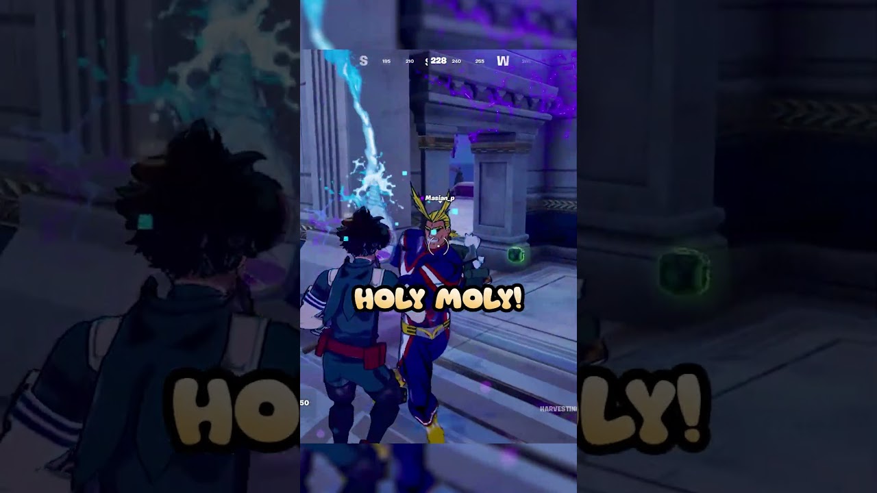 DEKU and ALL MIGHT Play Fortnite