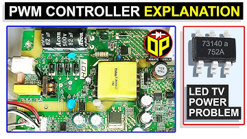 LED TV PWM Power Supply Problem, Explanation, and Solution. #ledtvrepair
