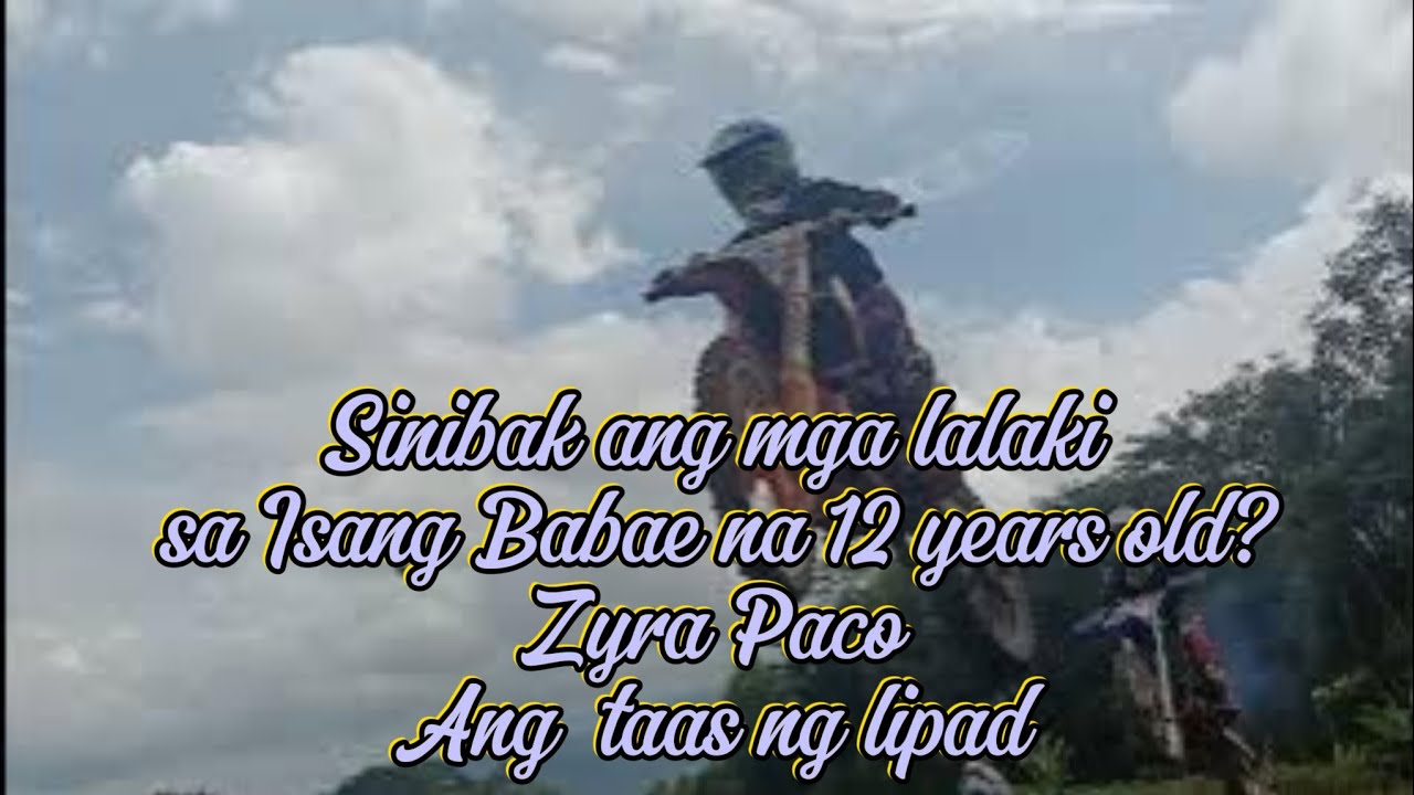 Sinibak ang mga lalaki sa Isang Babae na 12 years old?Zyra Paco.Lokal Enduro final.Ang taas ng lipad