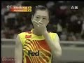 Mia Audina vs Zhang Ning Uber Cup Final 2006 (Netherlands vs China)