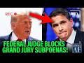 Trump DOJ UTTERLY REBUKED as Subpoenas GET TOSSED!!!
