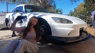 Download Lagu spend a week with me fixing up my car | replacing inner+outer tie rods, wrapping, new boot +unboxing MP3