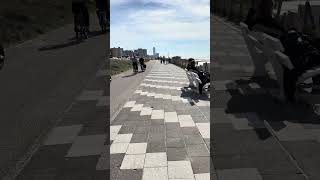 ZANDVOORT PROMENADE SHORT 🌊 | Dutch Coast &amp; Seaside Walk #4kwalk #dutch #northsea #coast #tourism