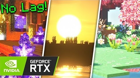 ●  Mcpe 1.18+ •Java Converted Shader• Godrays, Reflections & More! - No Clickbait!