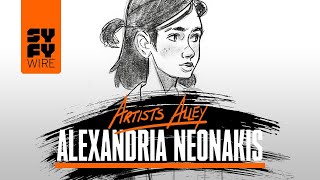 Last Of Us' Ellie Drawn By Alexandria Neonakis (Artists Alley) | SYFY WIRE