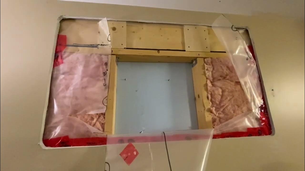 When the wall above the fireplace has no studs YouTube