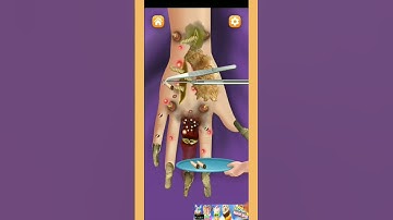 asmr satisfying | asmr hand cleaning animation #asmr #viral #video #shortsvideo #shorts