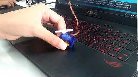 ใบงานที่ 6 การควบคุม Servo Motor (SG90) ด้วย Arduino UNO R3 (90-180องศา และ 180-90องศา)