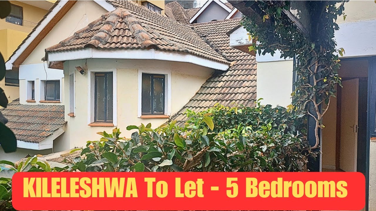 Kileleshwa's Ultimate Dream Home: 5 Bedrooms || Kshs.250,000 - YouTube