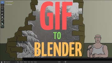 Import GIF into BLENDER