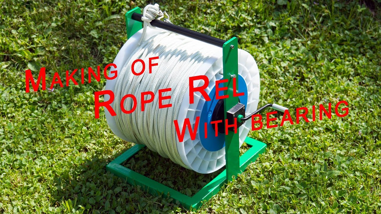 Making of: rope reel with bearing [for cable cam] 