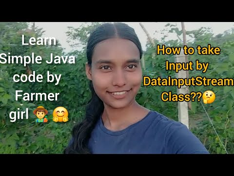 Input by DataInputStream Class.
