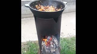 Делаем печь для казана из газового баллона вместе. Делаем печь для казана из газового баллона вместе.