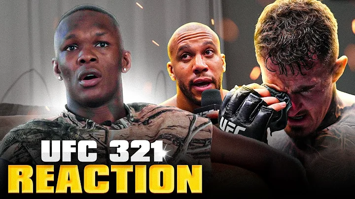 Israel Adesanya Reacts To UFC 321 Pay Per View After David's Bachelor Party